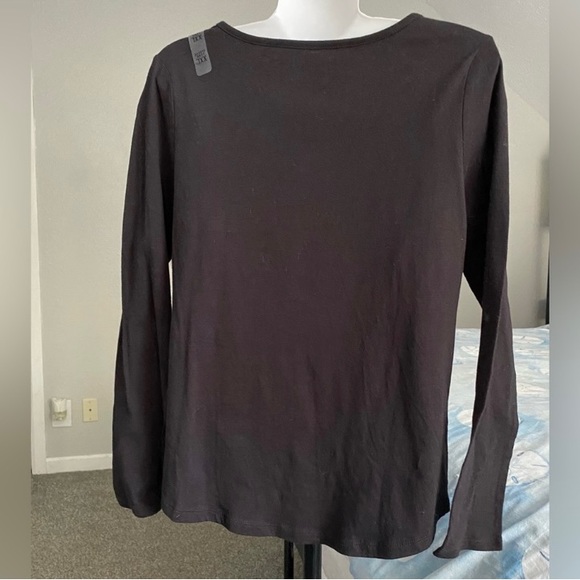 Girls Sequin Halloween Ghost Long Sleeve Shirt Place - Picture 4 of 16